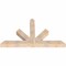 Ekena Millwork Saratoga Smooth Timber Gable Bracket, Douglas Fir, 72"W x 42"H x 5 1/2"D x 5 1/2"F, 14/12 Pitch GBW072X42X0606SAR00SDF - alternate 2
